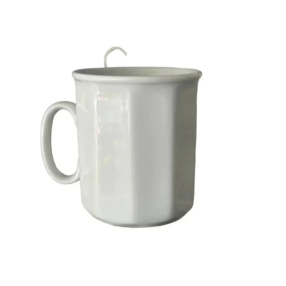 Shalom from Israel Jewish Star Porcelain Mug Coffee Cup - Picture 2 of 3